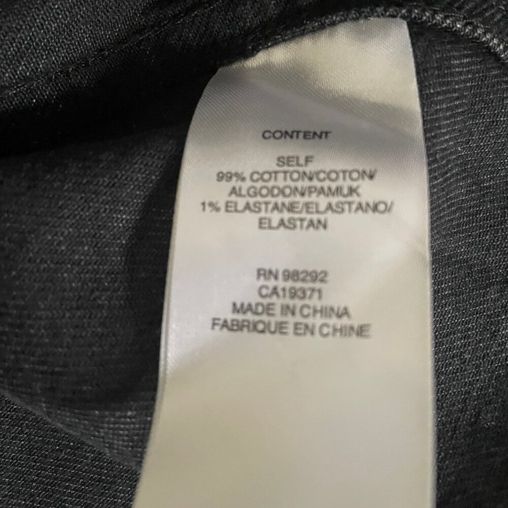 Tibi Black Denim Skirt (size 24 denim sizing) NWOT - Picture 5 of 8